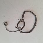 Antieke Art Deco German Silver  Kollmar &Jourdan armband, Verzenden, Zilver, Armband