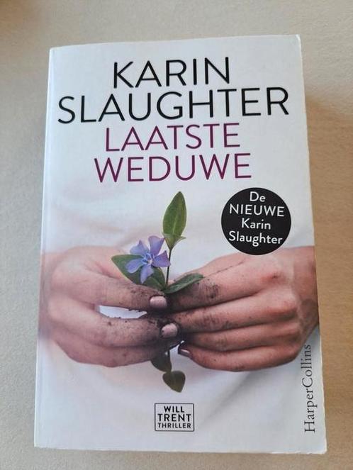 Karin Slaughter - Laatste weduwe, Boeken, Thrillers, Gelezen, Nederland, Ophalen of Verzenden