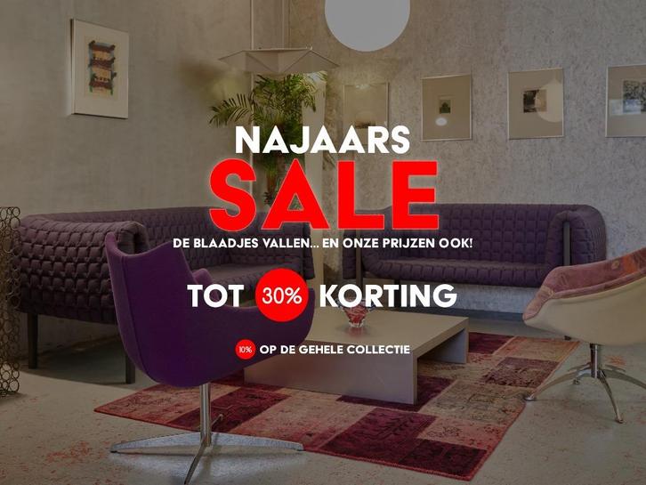 NAJAARS SALE | Design Banken tot 30% Korting | TheReSales, Huis en Inrichting, Banken | Bankstellen, Zo goed als nieuw, Vierpersoons of meer