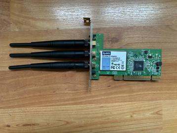 Zyxel WIFI adapter NWD-310N PCI beschikbaar voor biedingen