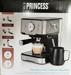 Princess espresso en capsule machine, Witgoed en Apparatuur, Koffiezetapparaten, Nieuw, 2 tot 4 kopjes, Afneembaar waterreservoir