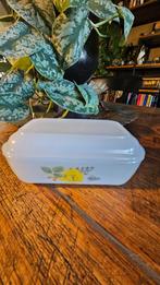 Vintage Blue Band Botervloot van Glas, Ophalen of Verzenden