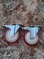 Zwenkwielen met rem, Ophalen of Verzenden, Nieuw