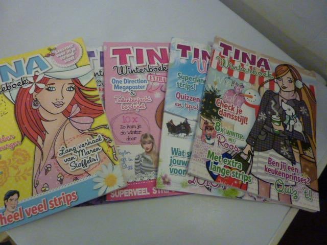 Tina winterboek vakantieboek, Ophalen of Verzenden, Zo goed als nieuw