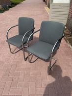 Partij stoelen vintage design Lande, Ahrend, Huis en Inrichting, Stoelen, Ophalen, Gebruikt, Metaal, Vijf, Zes of meer stoelen