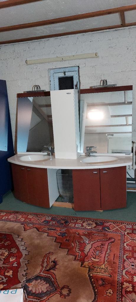 Detremmerie badkamermeubel 165 cm, Huis en Inrichting, Badkamer | Badkamermeubels, Zo goed als nieuw, Overige typen, 150 tot 200 cm