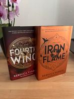Fourth Wing & Iron Flame UK Editie, Ophalen of Verzenden, Zo goed als nieuw