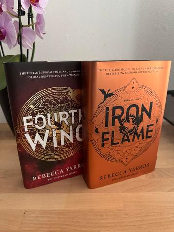 Fourth Wing & Iron Flame UK Editie beschikbaar voor biedingen