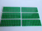 nr. 6895, 6 groene platen, 4x12. Verzenden mogelijk., Kinderen en Baby's, Speelgoed | Duplo en Lego, Ophalen, Zo goed als nieuw