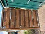 Hard houten schuttingdeur., Tuin en Terras, Overkappingen, Ophalen, Gebruikt