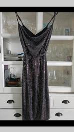 Feestelijke jurk maat S/ M, Maat 38/40 (M), Verzenden, Grijs, Nieuw