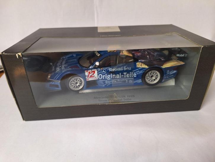 Mercedes CLK GTR 1998 team Original Teilen, Hobby en Vrije tijd, Modelauto's | 1:18, Nieuw, Auto, Overige merken, Ophalen of Verzenden