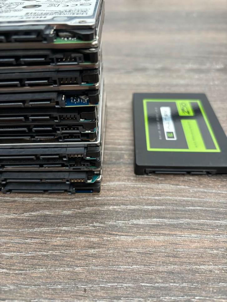 Partij Laptop Harddisks, Computers en Software, Harde schijven, Gebruikt, Laptop, Intern, HDD, Ophalen of Verzenden