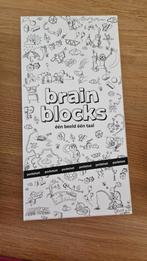 Brain Blocks pocketset, Hobby en Vrije tijd, Gezelschapsspellen | Overige, Nieuw, Communicatiemiddel, psycho-educatie, Een of twee spelers