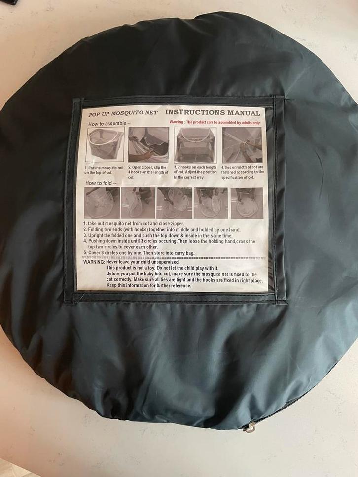 Pop up muggennet, Kinderen en Baby's, Babywiegjes en Ledikanten, Nieuw, Ophalen of Verzenden