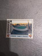 Panini sticker WK 82 Espana. Speelstadion Zaragoza., Verzenden, Zo goed als nieuw, Sticker