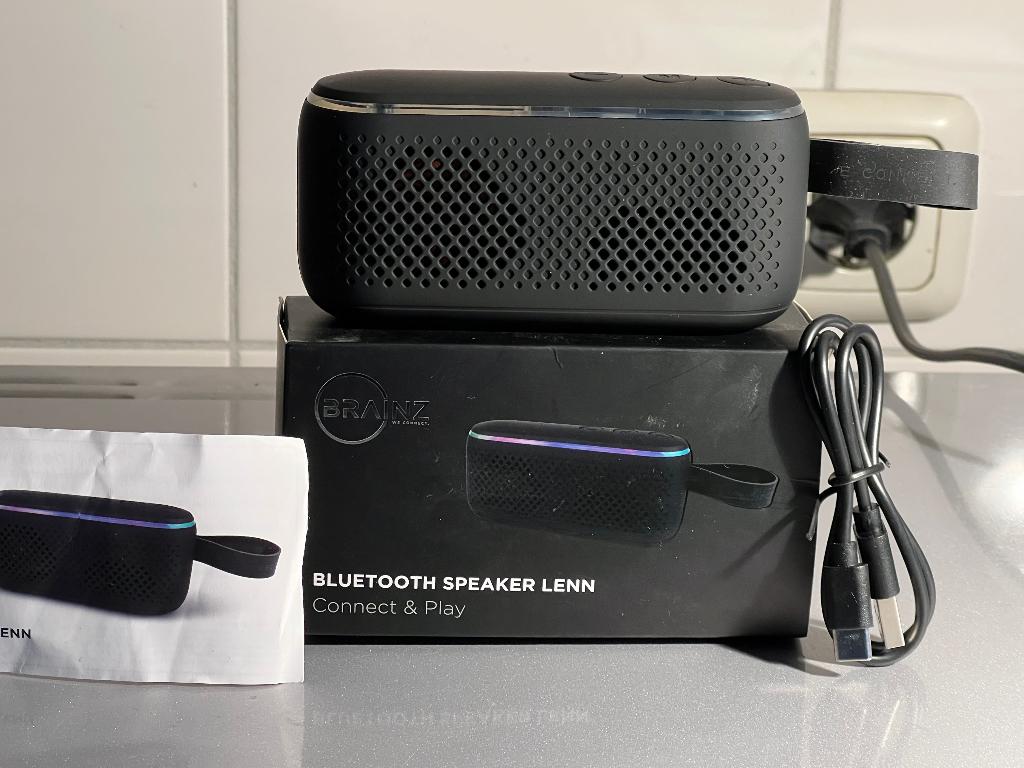Brainz Bluetooth Speaker Lenn Nieuw, Overige merken, Overige typen, Nieuw, Ophalen of Verzenden