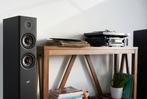 Polk Audio R500 zuilspeakers zwart ZGAN!, Overige merken, Ophalen of Verzenden, Zo goed als nieuw, 120 watt of meer