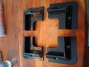 Obelink Solar Hoeksteunset (4 stuks) - black beschikbaar voor biedingen