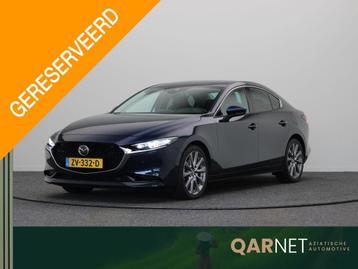 Mazda 3 2.0 e-SkyActiv-G M Hybrid 122 Luxury | Stuur en stoe beschikbaar voor biedingen
