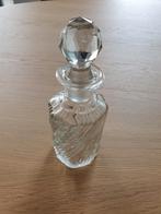 3 antieke Art deco / Nouveau geslepen glazen parfumflessen, Ophalen of Verzenden