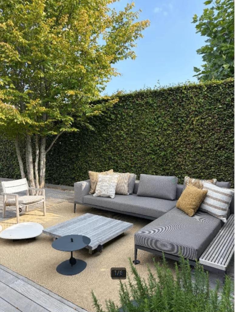 Exclusief tuinmeubilair: Gloster, Tuin en Terras, Ophalen, 4 zitplaatsen, Aluminium, Zo goed als nieuw