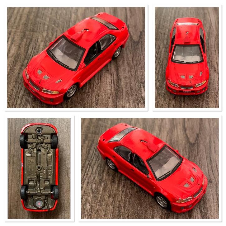 Mitsubishi Lancee, Hobby en Vrije tijd, Modelauto's | 1:50, Ophalen of Verzenden