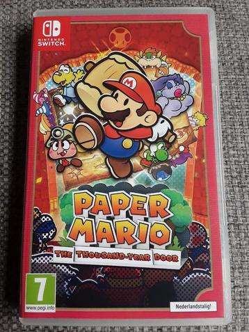 Nintendo Switch Game Paper Mario The Thousand-Year Door beschikbaar voor biedingen
