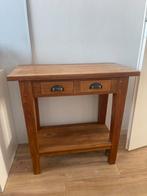 Houten kastje, Huis en Inrichting, Tafels | Sidetables, Ophalen, Gebruikt, 50 tot 100 cm, 25 tot 50 cm
