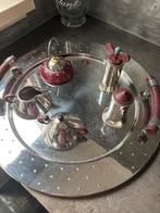 Alessi  Dienblad peper en zout stel melk en suiker pot, Overige materialen, Gebruikt, Ophalen of Verzenden, Overige stijlen