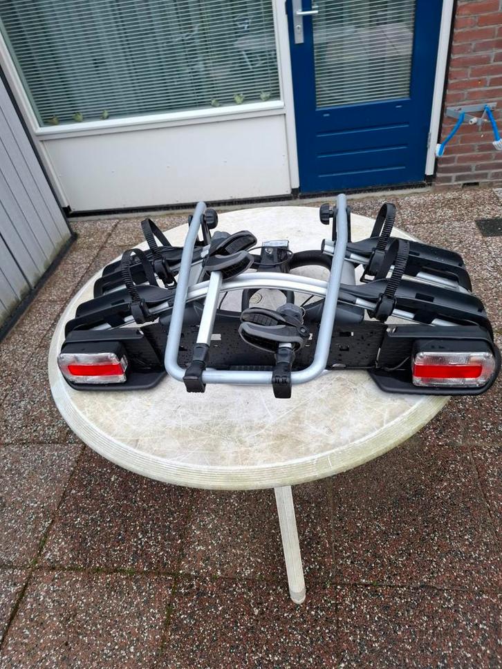 Thule Euroway G2 921, Auto diversen, Fietsendragers, Zo goed als nieuw, Trekhaakdrager, 2 fietsen, Brede banden, Ophalen