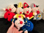 5 bumba bumbalu knuffels politie astronaut brandweer 5 stuks, Ophalen of Verzenden, Gebruikt, Overige typen