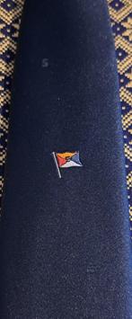 Spliethoff scheepvaart stropdas met kleine doorlopende S, Ophalen of Verzenden, Nieuw, Gebruiksvoorwerp
