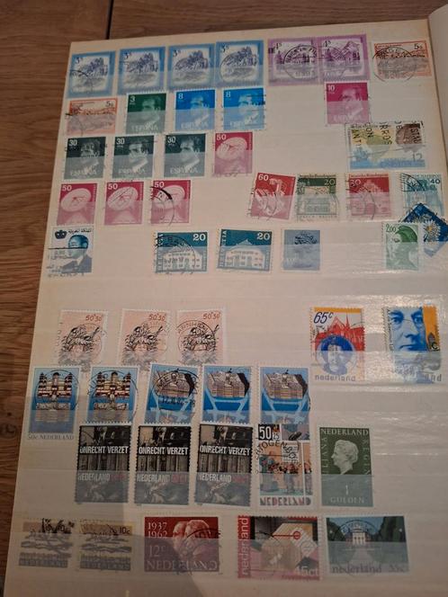 Postzegelverzameling Nederland en Buitenland, Postzegels en Munten, Postzegels | Volle albums en Verzamelingen, Nederland en Buitenland