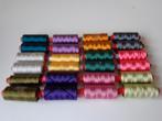 50 klos Sulky borduur.garen 50 kleuren voor1,00 per stuk, Hobby en Vrije tijd, Borduren en Borduurmachines, Verzenden, Nieuw, Machineborduren