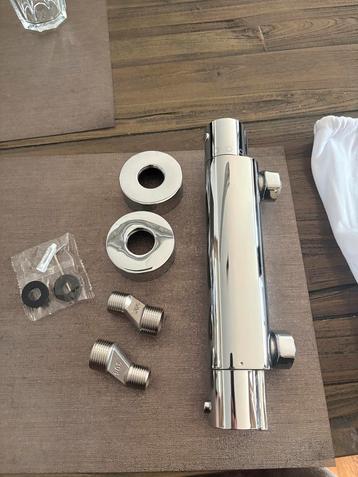 thermostaatkraan(nieuw), gemonteerd bij oplevering beschikbaar voor biedingen