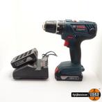 Bosch GSR 18V-21 Accuboormachine | 109,99, Gebruikt, Variabele snelheid, Ophalen of Verzenden, Boor- en Schroefmachine