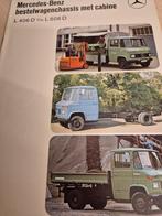 1974 dikke Nederlandse Mercedes L406d 608d folder izgst, Ophalen of Verzenden, Zo goed als nieuw, Mercedes