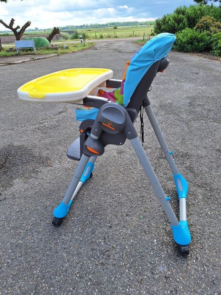 Chicco kinderstoel, Kinderen en Baby's, Kinderstoelen, Gebruikt, Inklapstoel, Afneembaar eetblad, Ophalen