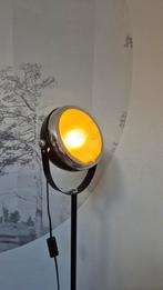 QAZQA Biker 1 Zwart Vloerlamp, Huis en Inrichting, Lampen | Vloerlampen, Ophalen, 150 tot 200 cm