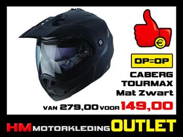 Motorhelm Caberg Tourmax - Mat Zwart - XL-62 beschikbaar voor biedingen