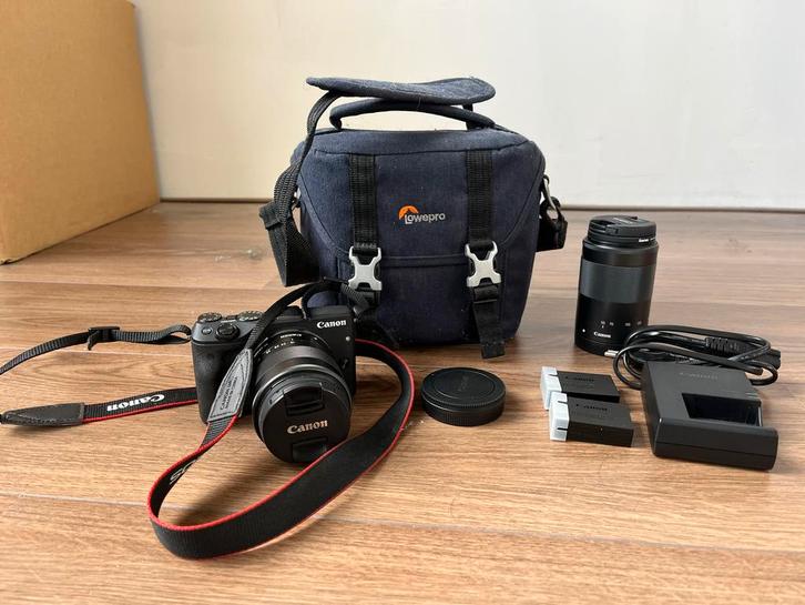 Canon EOS M3 + Accessoires - Top Camera!, Audio, Tv en Foto, Fotocamera's Digitaal, Zo goed als nieuw, Compact, Canon, Minder dan 4 keer