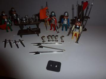 Playmobil Middeleeuwen 3130 Ridders met extra vintage beschikbaar voor biedingen