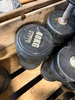 1 x 40 kg rubberen dumbbell gewicht, Sport en Fitness, Fitnessmaterialen, Ophalen, Dumbbell, Gebruikt, Dumbbell