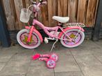 Kinderfiets 16 inch met zijwieltjes, Fietsen en Brommers, Ophalen, Gebruikt, 16 inch