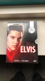 Elvis presley. box van 5 dvd en 1 cd, Alle leeftijden, Ophalen of Verzenden, Zo goed als nieuw