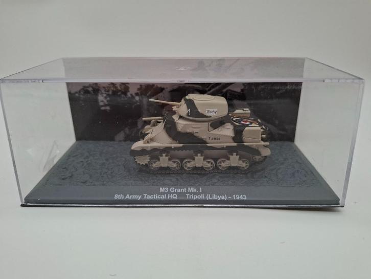 Deagostini M3 Lee Grant Mk1, Hobby en Vrije tijd, Modelbouw | Auto's en Voertuigen, Nieuw, Tank, 1:50 of kleiner, Overige merken