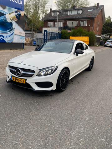 Mercedes-Benz C-Klasse C300 2.0 180KW Coupe 7G-TR+ 2016 Wit beschikbaar voor biedingen