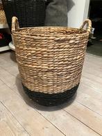 Grote Rieten Mand - Plantenbak, Haardhout, Speelgoed, Huis en Inrichting, Woonaccessoires | Schalen en Manden, Mand, Rond, Ophalen of Verzenden
