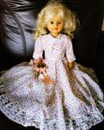 Oude pop roept mamma 55cm, Ophalen of Verzenden, Zo goed als nieuw, Pop